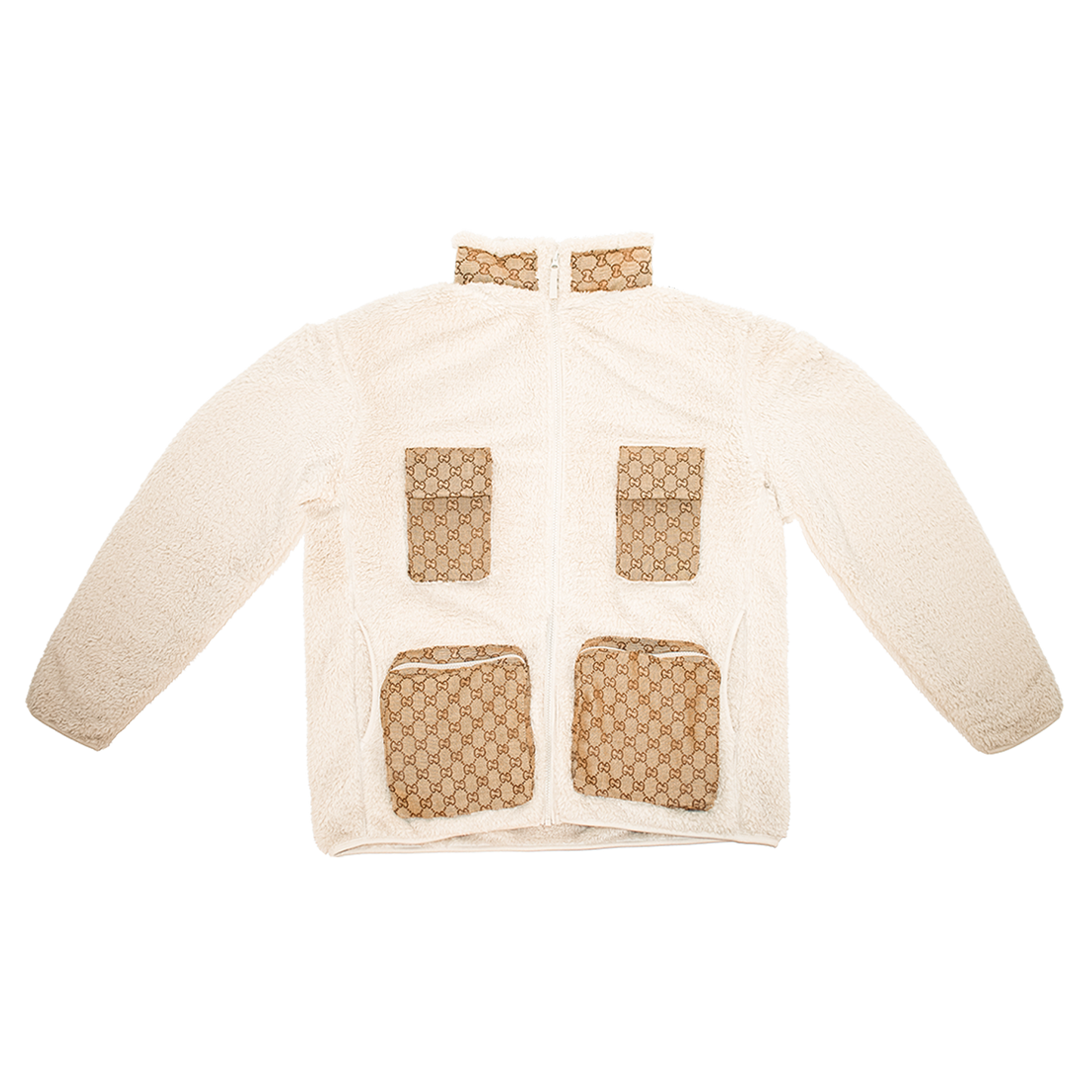 Fluffy Fleece Jacket (Off White)