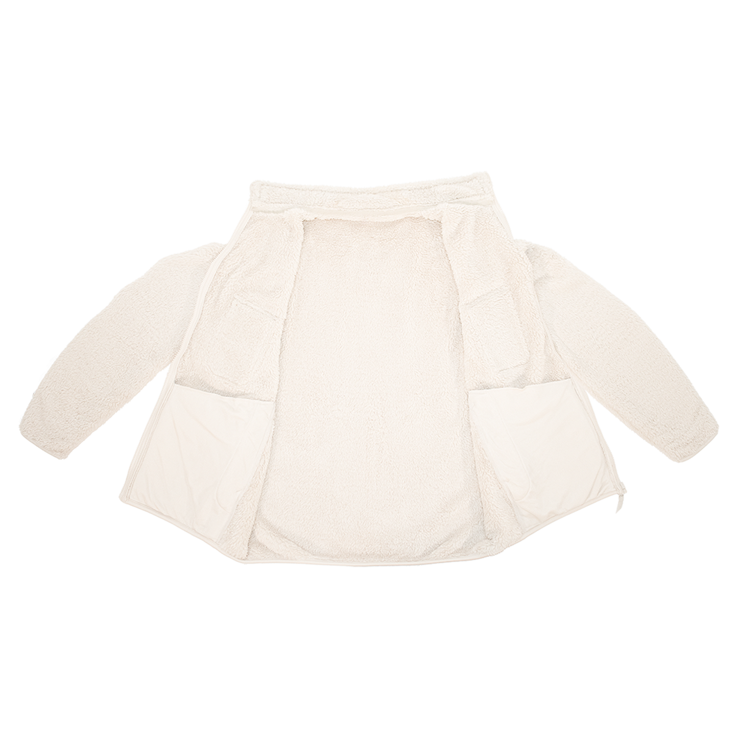 Fluffy Fleece Jacket (Off White)