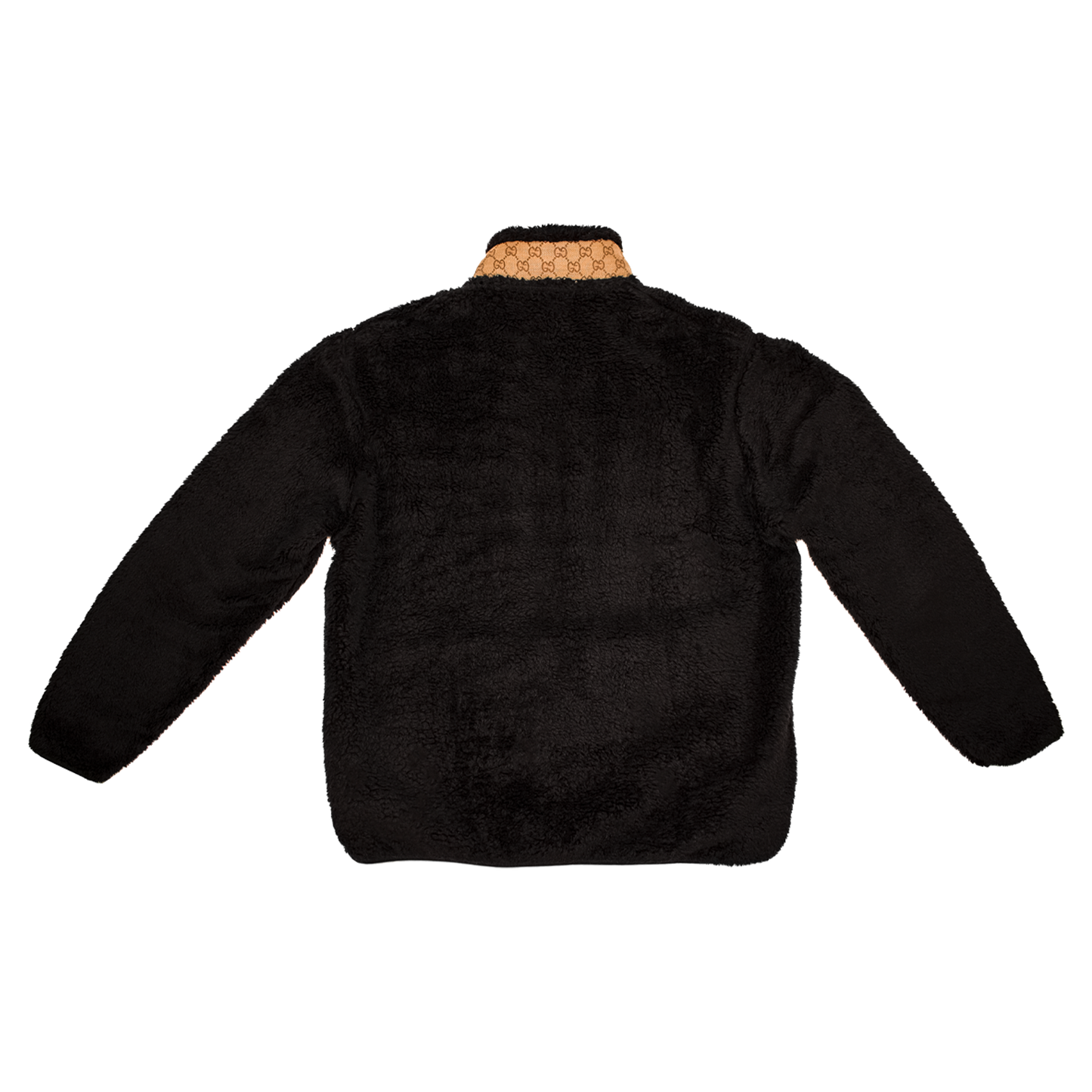 Fluffy Fleece Jacket (Black)